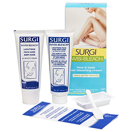 Surgiwax Facial Hair Removal Cream for Women – Depilatory Cream for Face, Neck, & Sensitive Skin, Professional Hair Remover, 1 oz