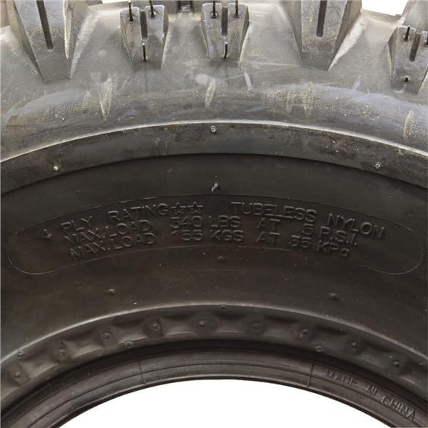 P357 ATV Rear Tire 22x11-9 GNCC Holeshot Sport RAZR Style 4-Ply Bias Construction with Non-Directional Tread Pattern For Durability, Grip