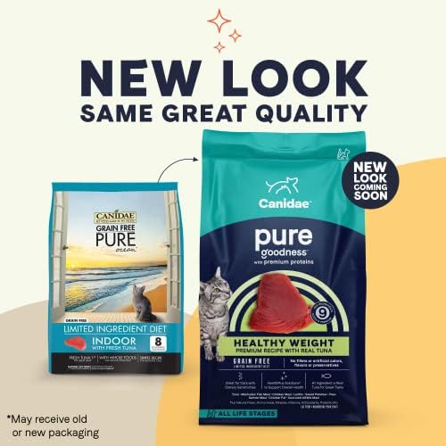 Canidae Pure Limited Ingredient Premium Dry Cat Food, Real Chicken Recipe, 10 lbs, Grain Free