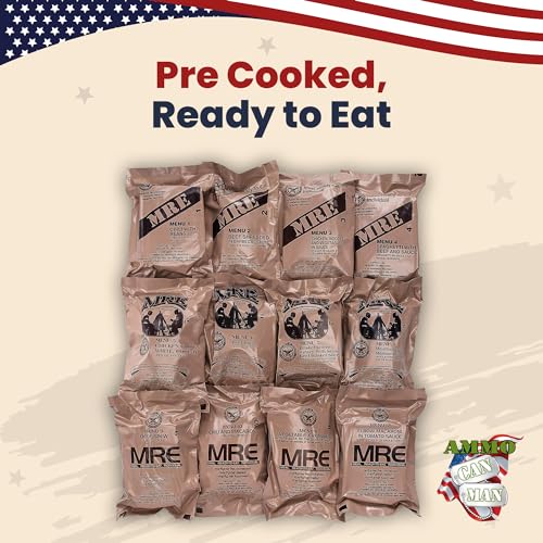 Sopakco US Military MRE, A Case, Menus 1-12, 2026