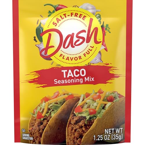 Dash Salt-Free Seasoning Mix, Chili, 1.25 Ounce (Pack of 12)