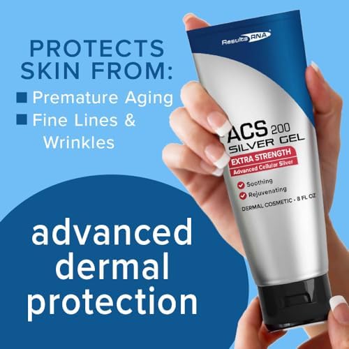 Results RNA - ACS 200 Silver-Glutathione Gel – Advanced Cellular Colloidal Silver Gel for Wound Care & Superior Dermal Healing. Clinically Proven (2 oz - 30 Day)