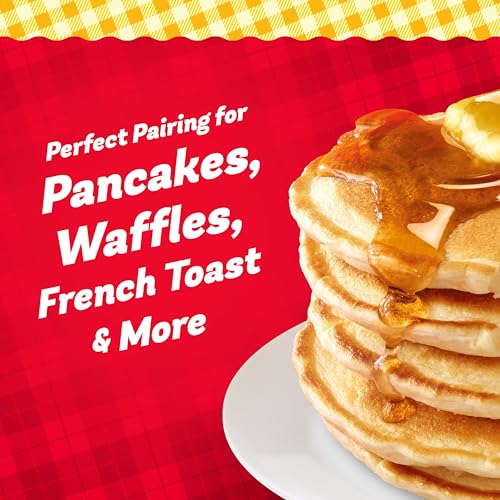 Mrs. Butterworth's Original Thick and Rich Pancake Syrup, Maple Flavored Syrup for Pancakes, Waffles and Breakfast Food, 248 Fl Oz Bottle