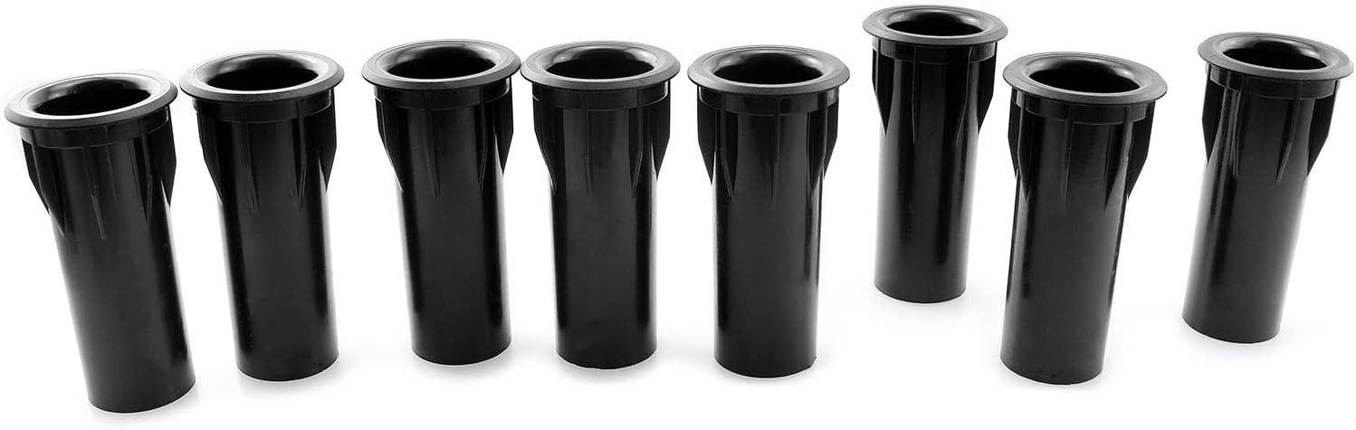 Speaker Port Tube 8PCS 1.38 x 3.15 Inch Speaker Box Bass Air Ports Speaker Cabinet Port Tube