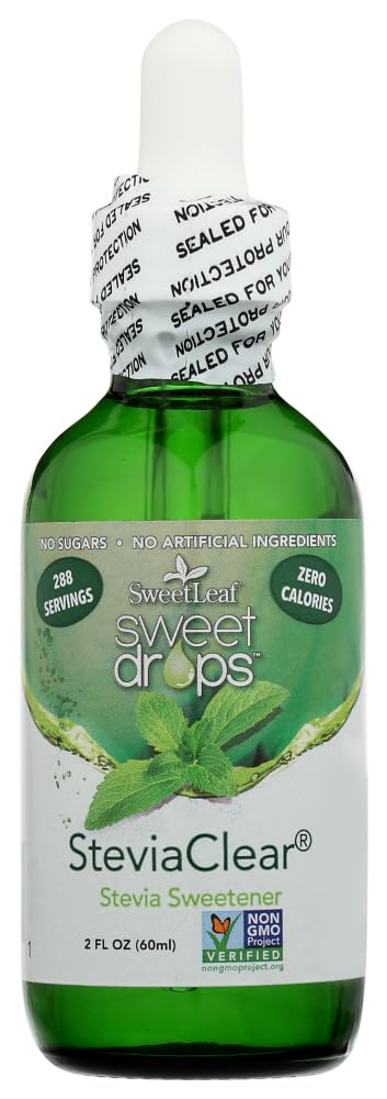 Wisdom Natural SweetLeaf Stevia Clear Liquid -- 2 fl oz (1 Bottle)
