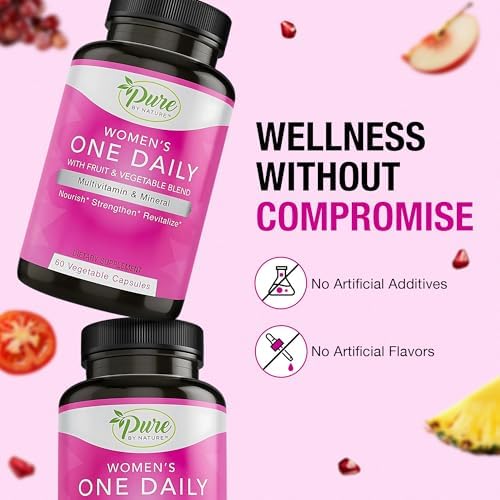 Pure By Nature One-Daily Multi-Vitamin for Women, 60 Count