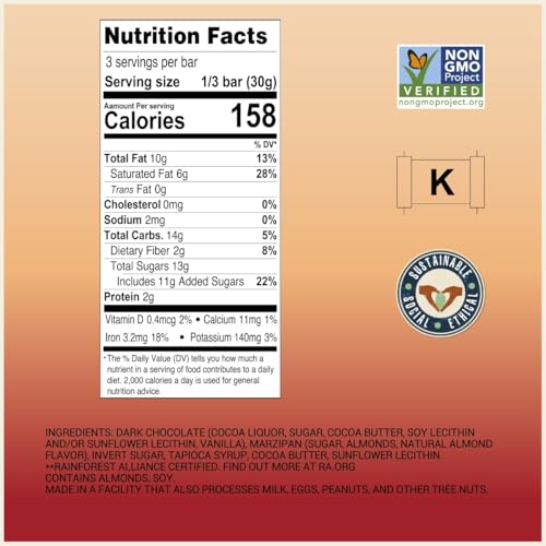 Chocolove Salted Caramel Chocolate Bars | 55% Cocoa | Silky Caramel with a Hint of Salt | Made with Premium Chocolate | Non-GMO, & Gluten-Free, 3.2 oz Bar (10 Pack)