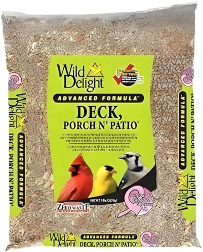 Wild Delight 374050 5 Lb Deck Porch N' Patio Birdfood
