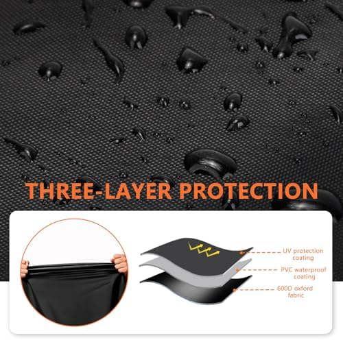 Cover Compatible for La Caja China #1/#2/SP Models, 600D PCV Waterproof Oxford All-Weather Protection, Accessories for La Caja China Pig Roasting Box