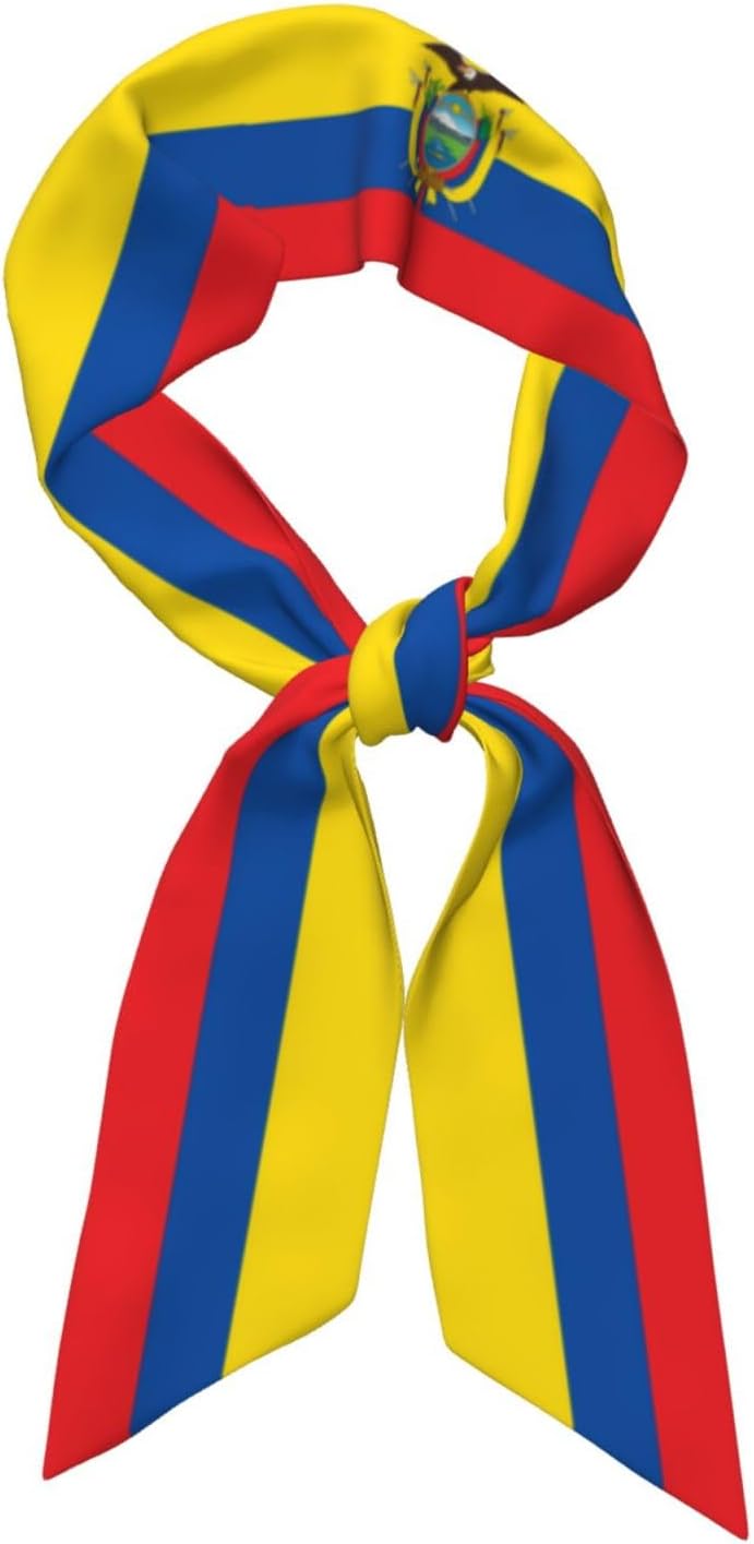 Country Flag Scarf For Women, Multi‑purpose Ribbon, Fashion Neck Hair Handbag Accessory, Versatile Bandana Headband