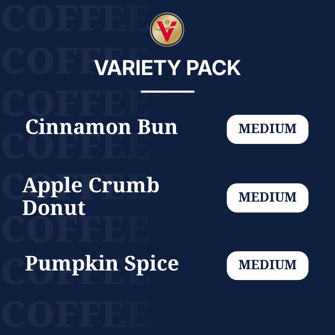 Flavored & Unflavored Coffee Variety Pack for K-Cup® Keurig 2.0® Brewers, 96 Count Victor Allen’s Coffee® Single Serve Coffee Pods