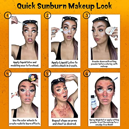 Graftobian Special FX Trauma Pro SFX Makeup Kit - Made in USA - Professional Effects Kit for Halloween, Cosplay, Theater, and Movie