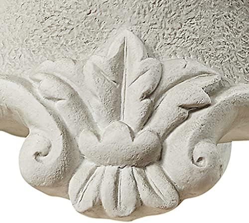 Design Toscano KY992 Chatsworth Manor Neoclassical Pedestal Column Plant Stand, Antique Stone