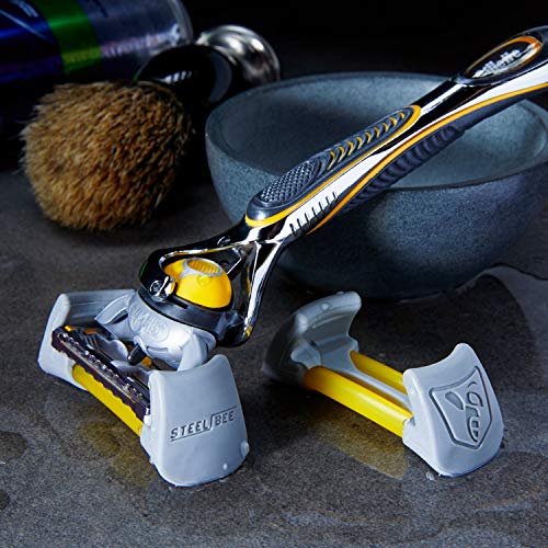 Razor Saver | Anti-Rust Razor Cover | Blade Life-Extender | Travel Cartridge Protector | Corrosion-Preventing Attachment