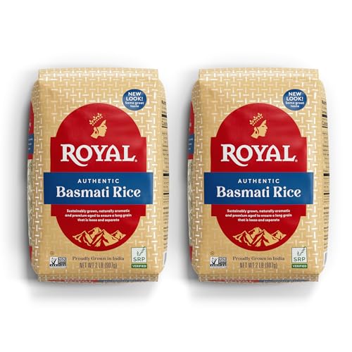 Royal Authentic Long Grain White Basmati Rice - (2 Pack) 2 lb