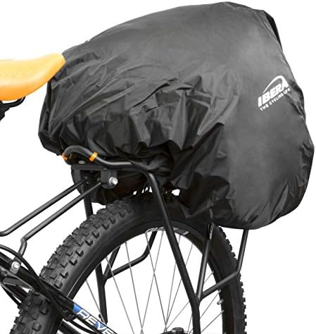 Ibera Bicycle All Weather Rain Cover for Commuter Bags and Panniers