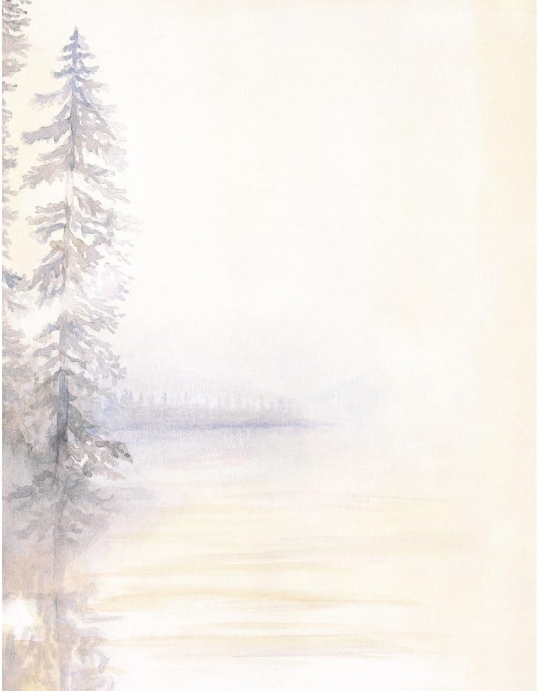 Great Papers! Horizon Letterhead, 8.5 x 11 Inches, 80 Count (2013184)