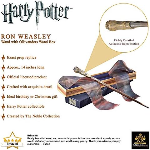 The Noble Collection Ron Weasley's Wand in Ollivander's Box