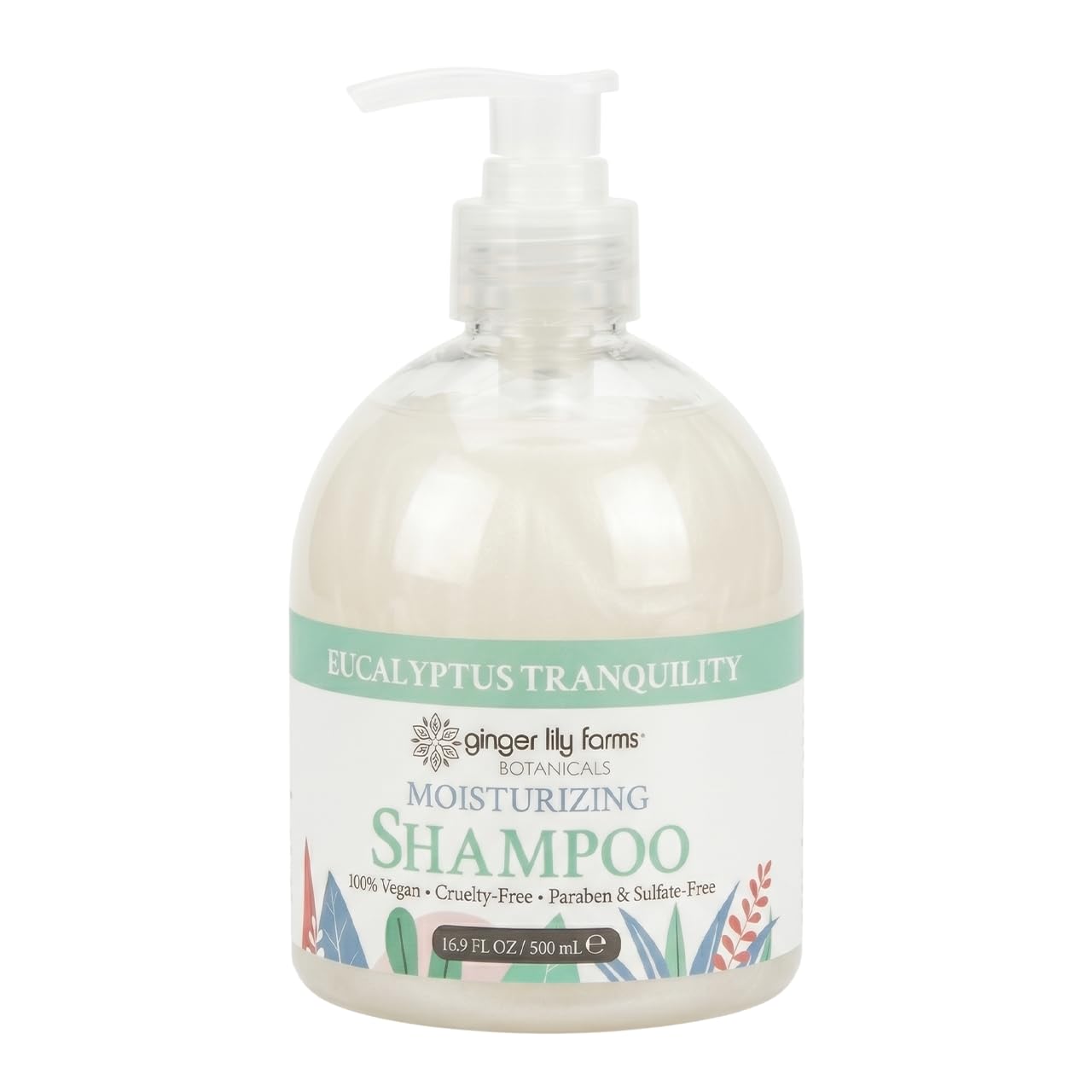 Ginger Lily Farms Botanicals Moisturizing Shampoo for All Hair Types, Coco Mango, 100% Vegan & Cruelty-Free, Coconut Mango Scent, 1 Gallon (128 fl oz) Refill | for Hands, Body & Hair, Moisturizing Wash, Salon Wash, Spa Cleanser, Salon & Spa Essentials, M…