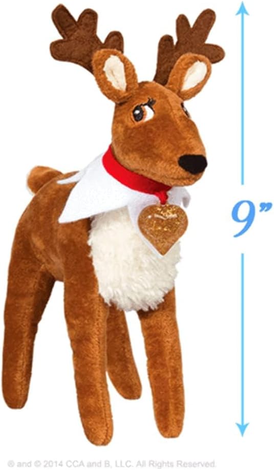 The Elf on the Shelf Elf Pets Reindeer Book & Plush | Includes reindeer plush, storybook, golden heart charm and adoption certificate.