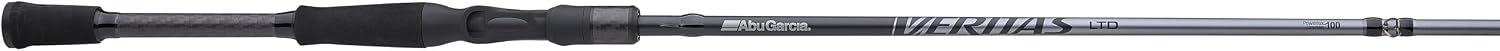 Abu Garcia Veritas Casting BFS Fishing Rod, Balanced and Lightweight Rod, Powerlux 100 Construction, Custom Ergonomic Reel Seat