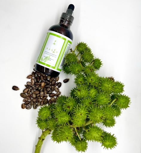 Rasin Castor Oil Organically Brilliant Haitian Black Castor Oil. (Original, 4 Fl Oz)