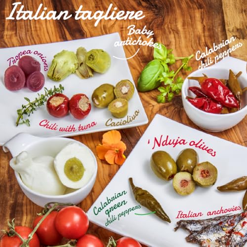 TUTTOCALABRIA Pepperoncini Peppers, Hot Pickled Green Calabrian Chili
