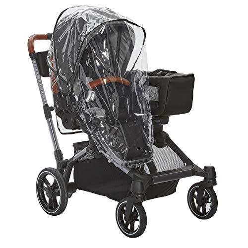 Contours Baby Clear Stroller Rain Cover, Travel Waterproof Weather Shield, Windproof, Protects from Dust and Snow, Baby Stroller Accessory