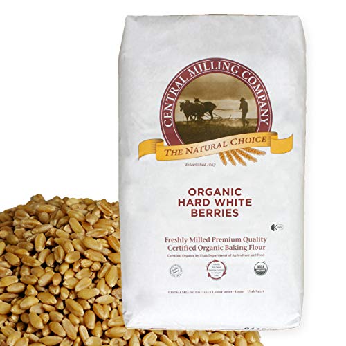 100% Organic Hard Red Spring Wheat Berries- 25 lbs