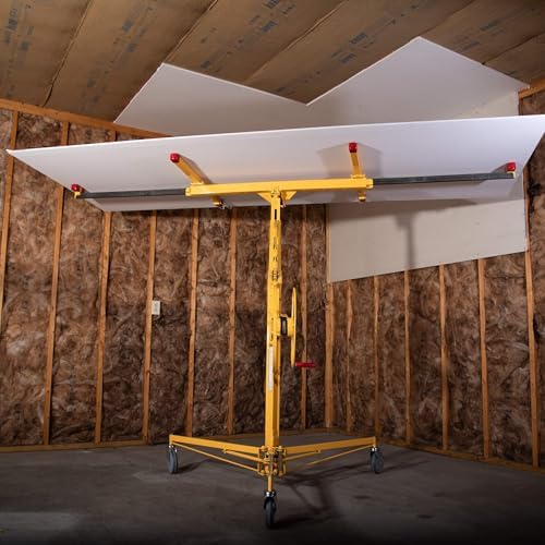Panellift® The Original Drywall Lift 439, Professional-Grade Chain-Drive Sheetrock Hoist for Walls and Ceilings, 14 ft 5 in Max Lift, 200 lb Capacity