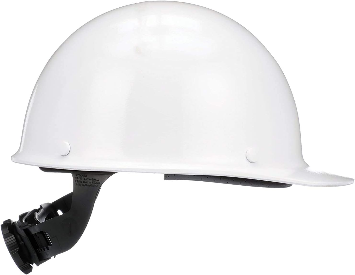 MSA Skullgard Cap Style Safety Hard Hat with Suspension - Non-Slotted Cap, Made of Phenolic Resin, Radiant Heat Loads up to 350F | Fas-Trac III Ratchet Suspension
