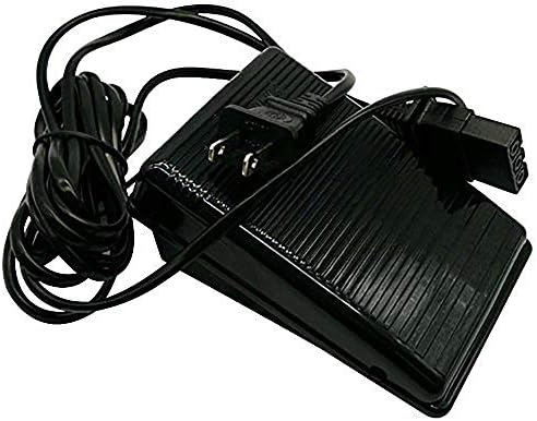 LNKA Foot Control Pedal & Cord J00360051 Compatible with Brother Serger Models: 1034D, 1034DX, 1034DAV, 10443, 1134D, 1134DW