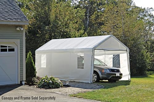ShelterLogic MaxAP Clearview Enclosure Kit with Windows, 10 x 20 ft. (Frame and Canopy Sold Separately)