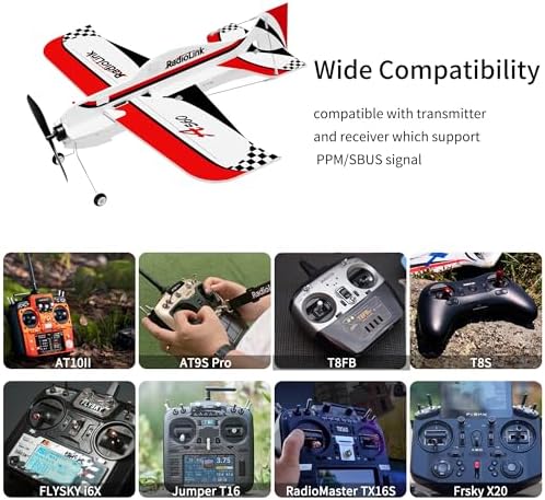 Radiolink A560 Ready to Fly (RTF) 3D Byme-A Gyro 6 Flight Modes RC Airplane