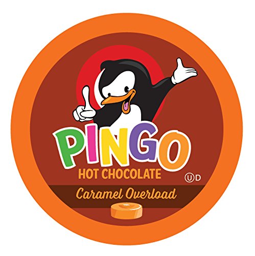 Pingo Hot Chocolate Pods for Keurig K-Cup Brewers, Assorted Cocoa Variety Pack, 40 Count