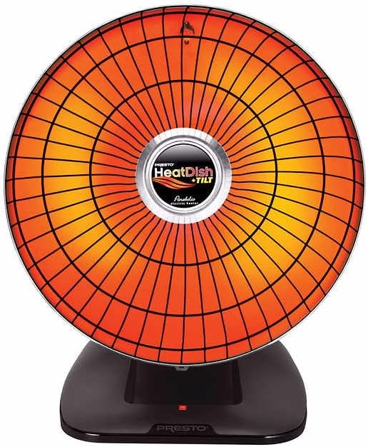 presto heat dish - parabolic heater