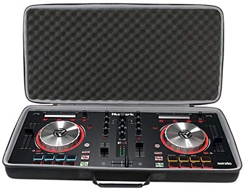 co2CREA Hard Case for Numark Mixtrack Pro 3 / Platinum FX DJ Controller | Travel Protective Bag with Handle, Shockproof EVA Carrying Box, Dustproof