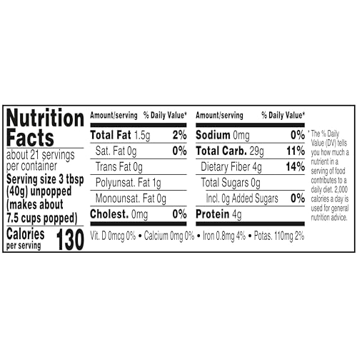 Orville Redenbacher's Gourmet Popcorn Kernels, Original Yellow, 30 oz.