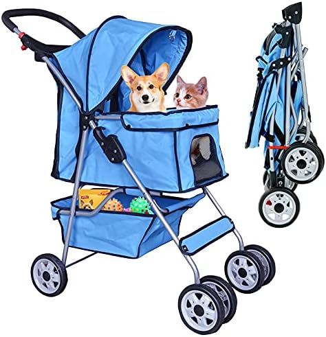 Best 4 Wheels Pet Stroller for Dog and Cat Stroller