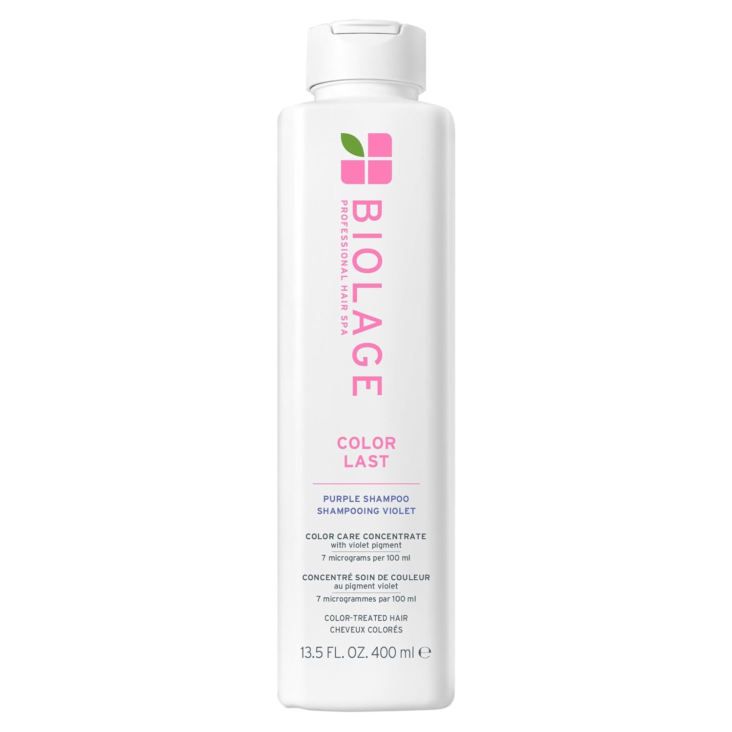 Biolage Color Last Purple Shampoo – For Blonde Hair | Violet pigments, vegan, paraben-free, pH balancing, neutralizes brass, warm tones