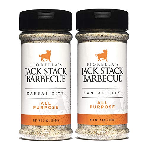 Jack Stack Barbecue All Purpose Dry Rub Seasoning - Kansas City Spice 3 Pack - for Chicken, Beef, Ribs, Vegetables, Seafood, and More (7oz Each)