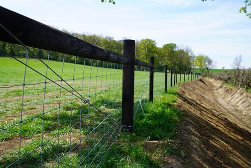 Gripple GPAK4 Fence Post Bracing Kit for Wooden or Metal Posts (16.5' ft Cable and GP Large Joiner) (5)