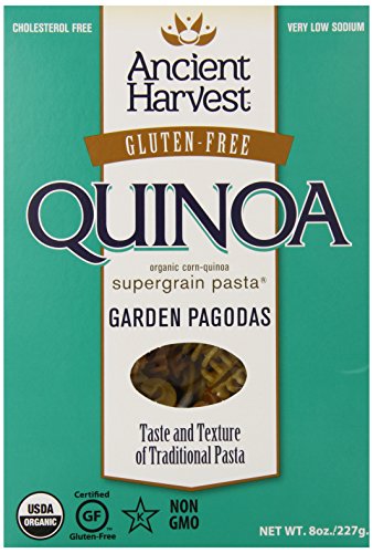 Ancient Harvest Organic Quinoa Pasta, Rotelle, 8 Ounce (Pack of 12)