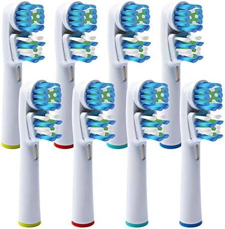 Replacement Brush Heads for Braun Dual Clean Oral-B Electric Toothbrush, Vitality Floss Action, Genius, Smart Series Pro, Triumph