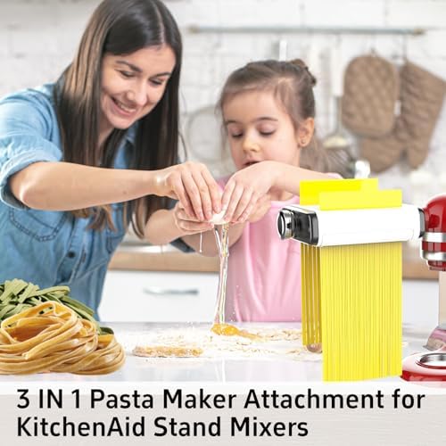 Pasta Maker Attachment for All Kitchenaid Mixers