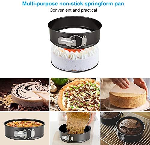 Accessories Set for Instant Pot 6 Qt 8 Quart | with Steamer Basket Cheesecake Pan Egg Steam Trivet Silicone Mold Mitts Tong
