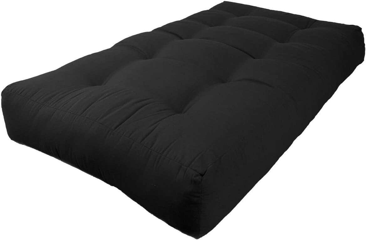 Blazing Needles Renewal 9" Twill Futon Mattress, Queen, Sage