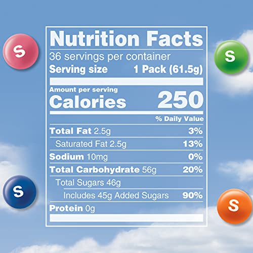 SKITTLES Wild Berry Chewy Candy, Full Size, Bulk Box, 36 Pack, 2.17 oz | Chewy wild berry fruity candy full size packs individually wrapped for movie nights, party favors, snacks, road trip, bulk