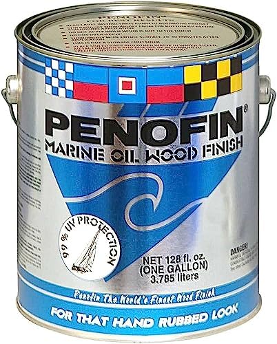 1 Gal Penofin F3EMAGA Natural Marine Marine Oil Wood Finish (250-VOC)
