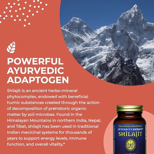 HealthForce SuperFoods Shilajit - 120 VeganCaps